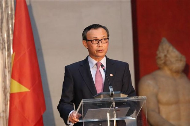 El embajador vietnamita en Dinamarca, Luong Thanh Nghi. (Foto: VNA)