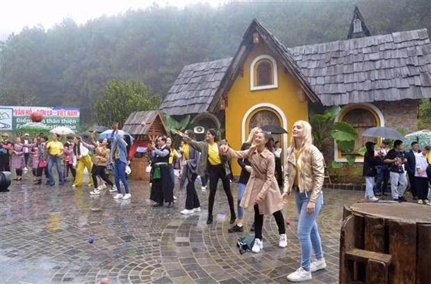 Durante la actividad. (Fotografía: VNA)