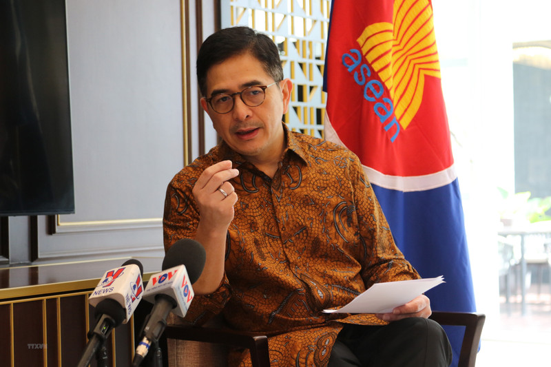 El presidente del Consejo Asesor Empresarial de la Asociación de Naciones del Sudeste Asiático (Asean-BAC), Arsjad Rasjid. (Fotografía: VNA)