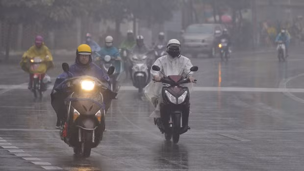 Se reportan lluvias en varios lugares en zonas noreste y centronorteña de Vietnam (Fuente: VNA)