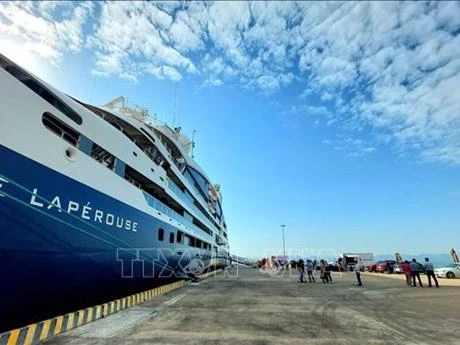 El crucero de cinco estrellas. (Fotografía: VNA)