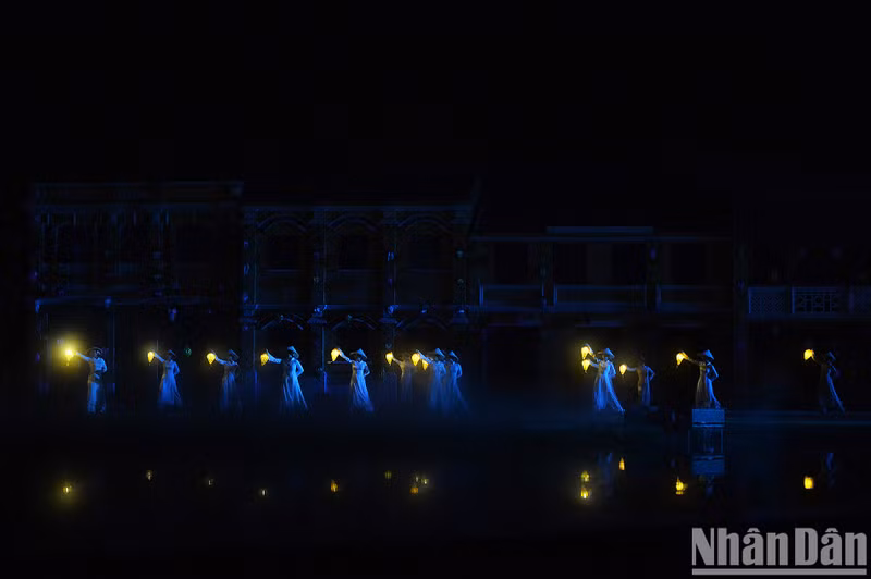 Una escena en la parte "Luces y mar"