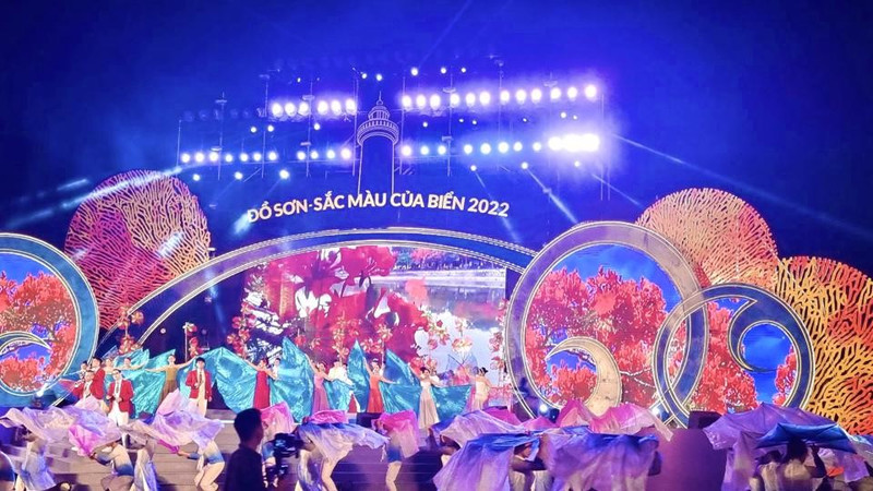 En la edición del Festival del Mar Do Son 2022. (thoidai.com.vn)