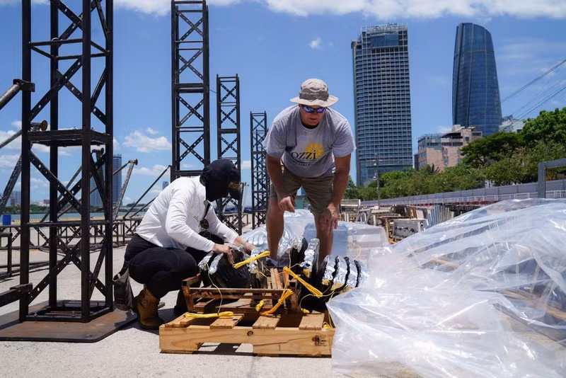 El equipo estadounidense se está preparando rápidamente para la segunda noche de competencia en DIFF 2024.