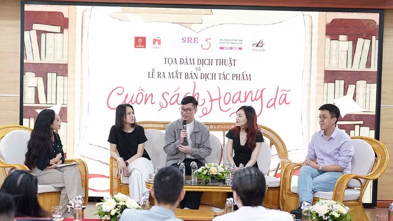 En el encuentro de intercambio. 