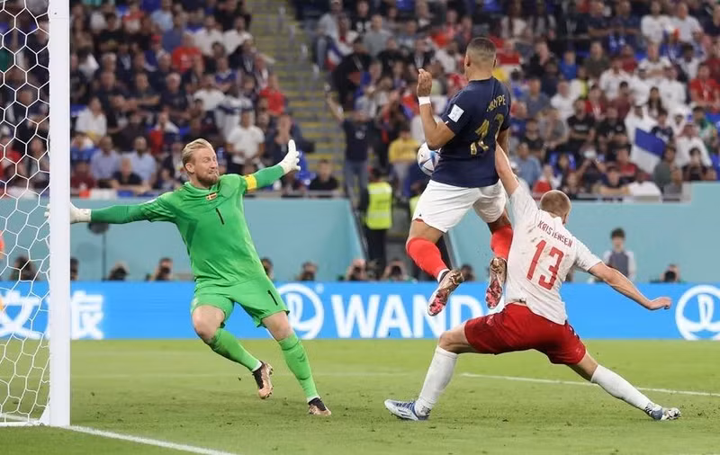 Con doblete de Mbappé, Francia supera 2-1 a Dinamarca. (Fotografía: FIFA)