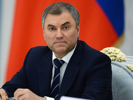 El presidente de la Duma Estatal de Rusia, Vyacheslav Victorovich Volodin. (Foto: Tass)