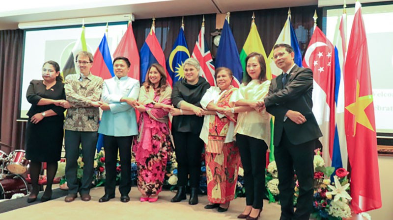 Delegados en el evento. (Foto: baoquocte.vn)