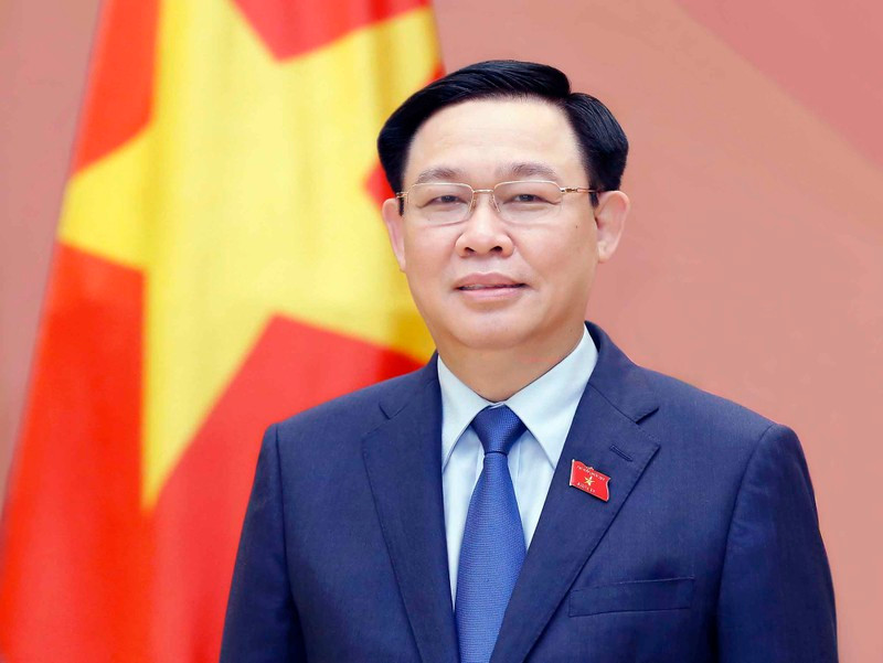 El presidente de la Asamblea Nacional de Vietnam, Vuong Dinh Hue.