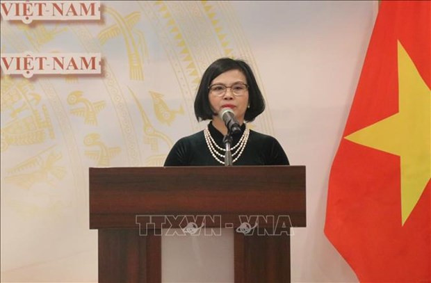 La embajadora de Hungría en Vietnam, Nguyen Thi Bich Thao. (Foto: VNA)