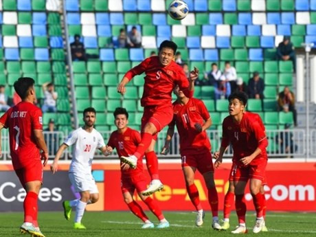 23 equipos participantes se dividen en seis grupos (cinco grupos con cuatro conjuntos y uno con tres equipos). (Foto:Nhandan.vn)