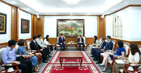 Panorama de la recepción. (Fotografía: baovanhoa.vn)