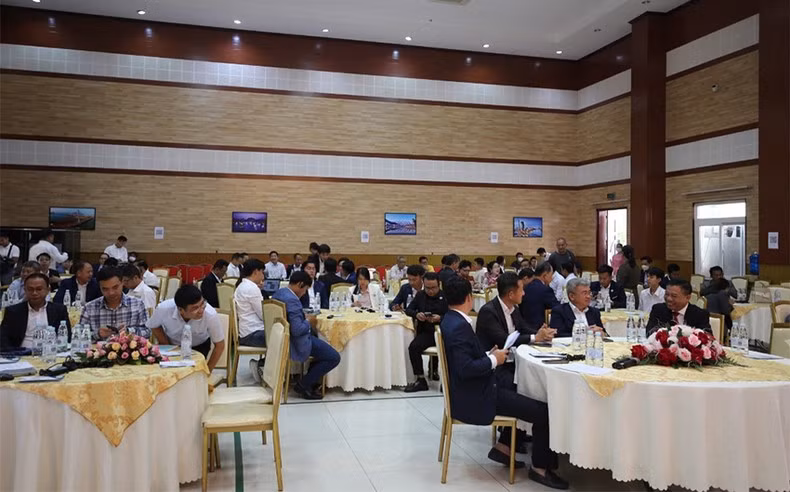 En el evento.