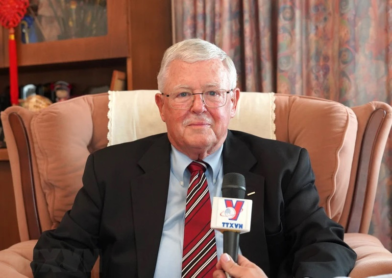 El profesor Carl Thayer, de la Universidad australiana de Nueva Gales del Sur. (Foto: VNA)