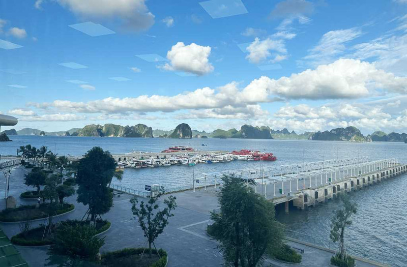 Puerto de lujo Ao Tien, en el distrito de Van Don. (Foto: quangninh.gov.vn)