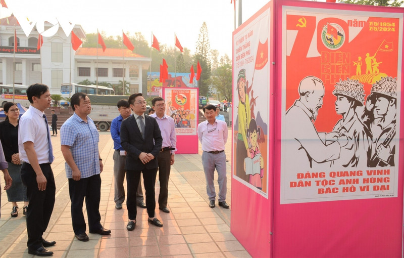 En la exposición. (Foto: vov.vn)