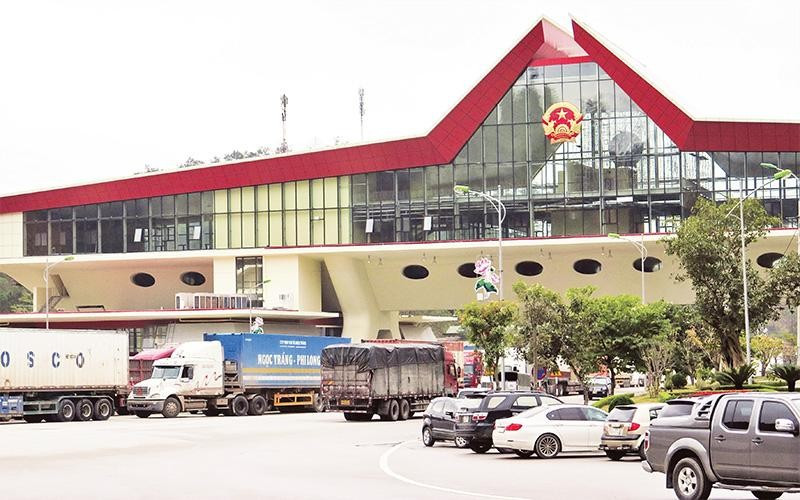 Edificio del Centro Internacional de la puerta fronteriza de Huu Nghi. 