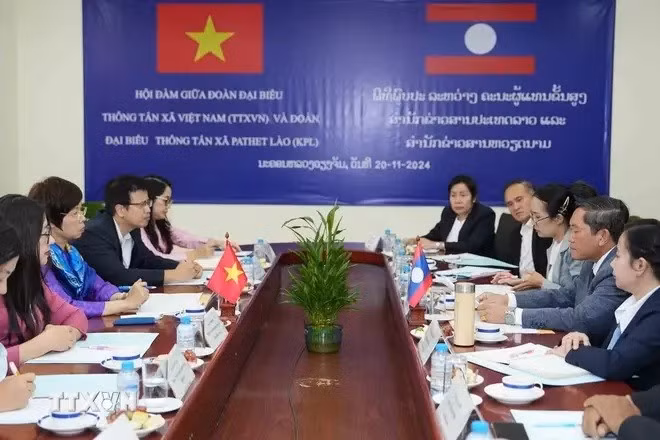 Panorama de la reunión. (Foto: VNA)