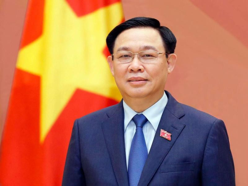El presidente de la Asamblea Nacional de Vietnam, Vuong Dinh Hue. (Fotografía: VNA)