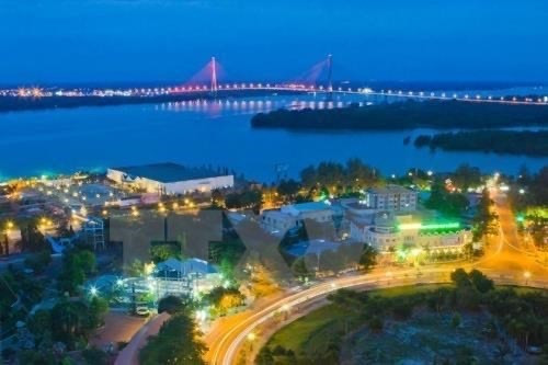 Una vista panorámica de la ciudad de Can Tho. (Foto: VNA)