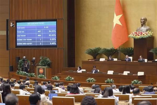 En la reunión. (Foto: VNA)