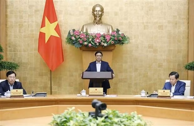 El primer ministro vietnamita, Pham Minh Chinh. (Fotografía: VNA)