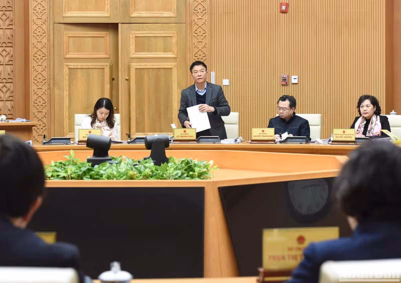 El ministro de Justicia, Le Thanh Long.