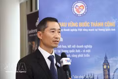 El vicepresidente de la Asociación de Empresarios Vietnamitas en el Reino Unido (VBUK), Trinh Ngoc Cuong. (Fuente: VNA)