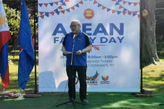 El Día de la Familia Asean 2026 se celebra en las afueras de Nueva York, Estados Unidos. (Foto: Misión Permanente de Vietnam ante las Naciones Unidas)
