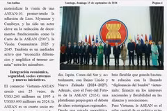 El artículo fue publicado en el periódico SurAndino. (Foto: VNA)