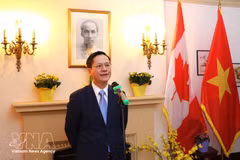 El embajador de Vietnam en Canadá, Pham Vinh Quang (Foto: VNA)