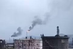Complejo industrial petroquímico en Anzoátegui, Venezuela. (Foto: Xinhua)