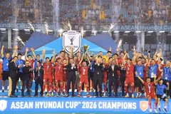 El fútbol vietnamita defendió con éxito su título en el principal torneo de fútbol del sudeste asiático, alcanzando un total de cuatro victorias, igualando el total de Singapur. (Foto: nhandan.vn)