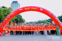 Vista del programa “Avanzamos con Vietnam” en Lang Son en 2025. (Foto: Hoang Tho)