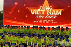 La edición anterior de “Avanzamos con Vietnam” se celebró con éxito en Hung Yen. (Foto: MAI TU)