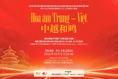 El concierto “Armonía China-Vietnam” se celebrará el 1 de octubre en el Teatro Ho Guom, en Hanói. 