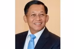 El presidente de Myanmar, Min Aung Hlaing. (Foto: VNA)