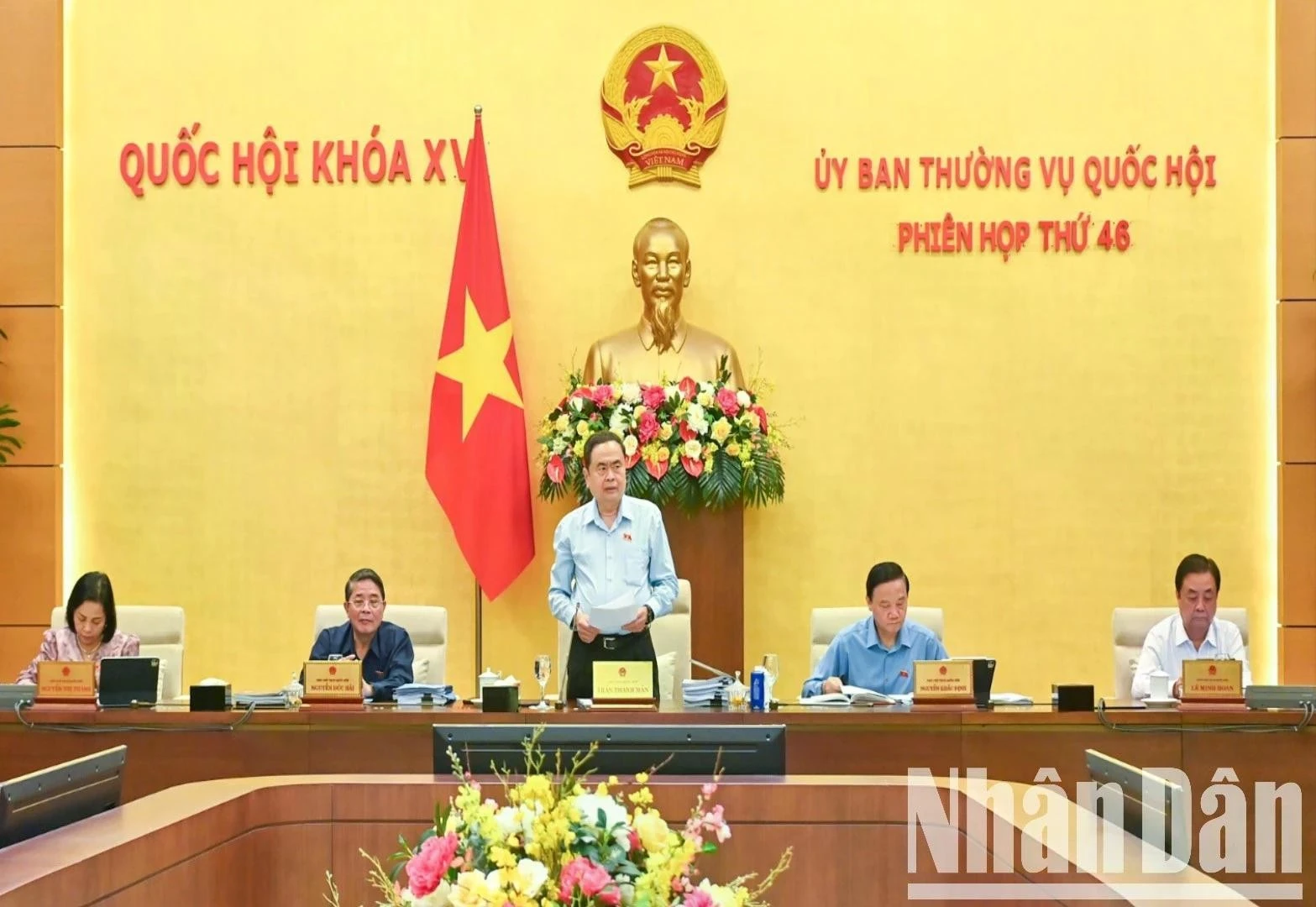 [Foto] Inauguran 46ª reunión de Comité Permanente de Asamblea Nacional de Vietnam