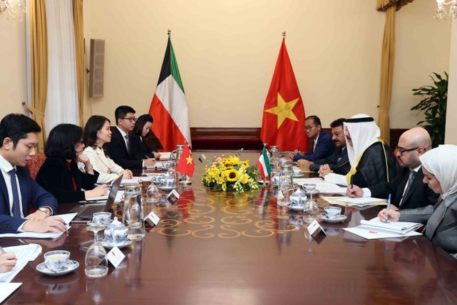 Vista de la cuarta consulta política entre los Ministerios de Relaciones Exteriores de Vietnam y Kuwait, celebrada el 13 de diciembre de 2024 en Hanói. (Foto: VNA)