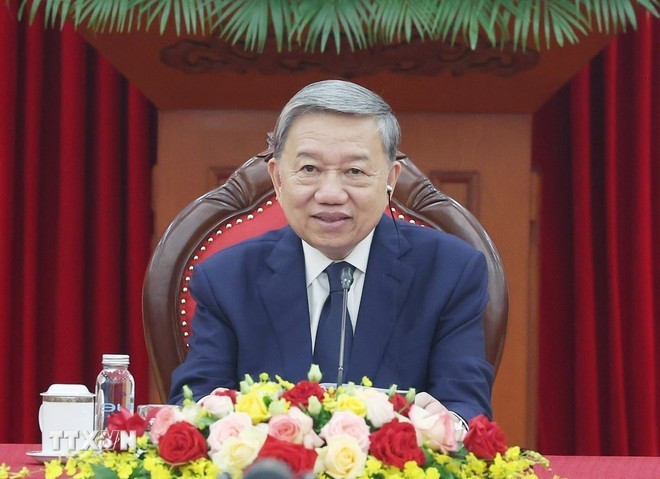 El secretario general del Partido Comunista de Vietnam, To Lam. (Foto: VNA) El secretario general del Partido Comunista de Vietnam, To Lam. (Foto: VNA)