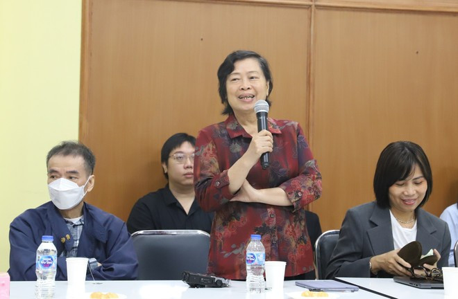 Nguyen Thi Kim Oanh, del Instituto Asiático de Tecnología, habla en el evento. (Foto: VNA) Nguyen Thi Kim Oanh, del Instituto Asiático de Tecnología, habla en el evento. (Foto: VNA)