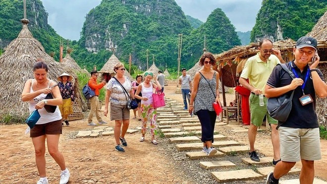 Turistas en Vietnam. (Foto: VNA) Turistas en Vietnam. (Foto: VNA)