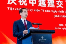 El embajador chino en Hanói, He Wei.