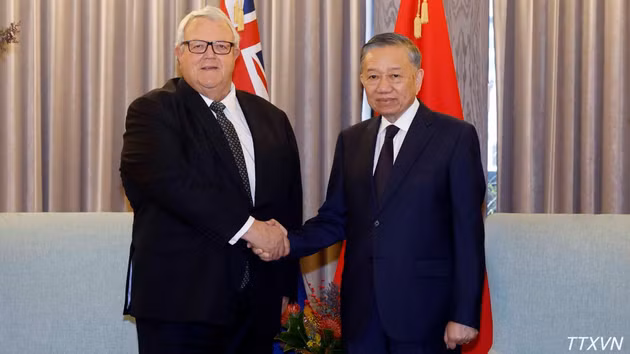 [Foto] Mandatario de Vietnam dialoga con presidente del Parlamento de Nueva Zelanda