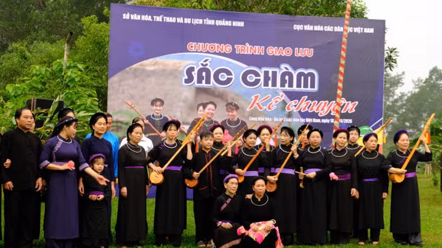 Vista del programa “El color índigo que cuenta historias”. (Foto: Viet Hang)