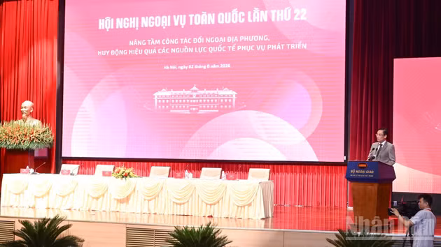 [Foto] Inauguran 22ª Conferencia Nacional de Asuntos Exteriores de Vietnam
