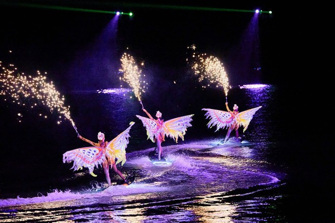 La imagen del grulla celestial (Foto: Sun Group)