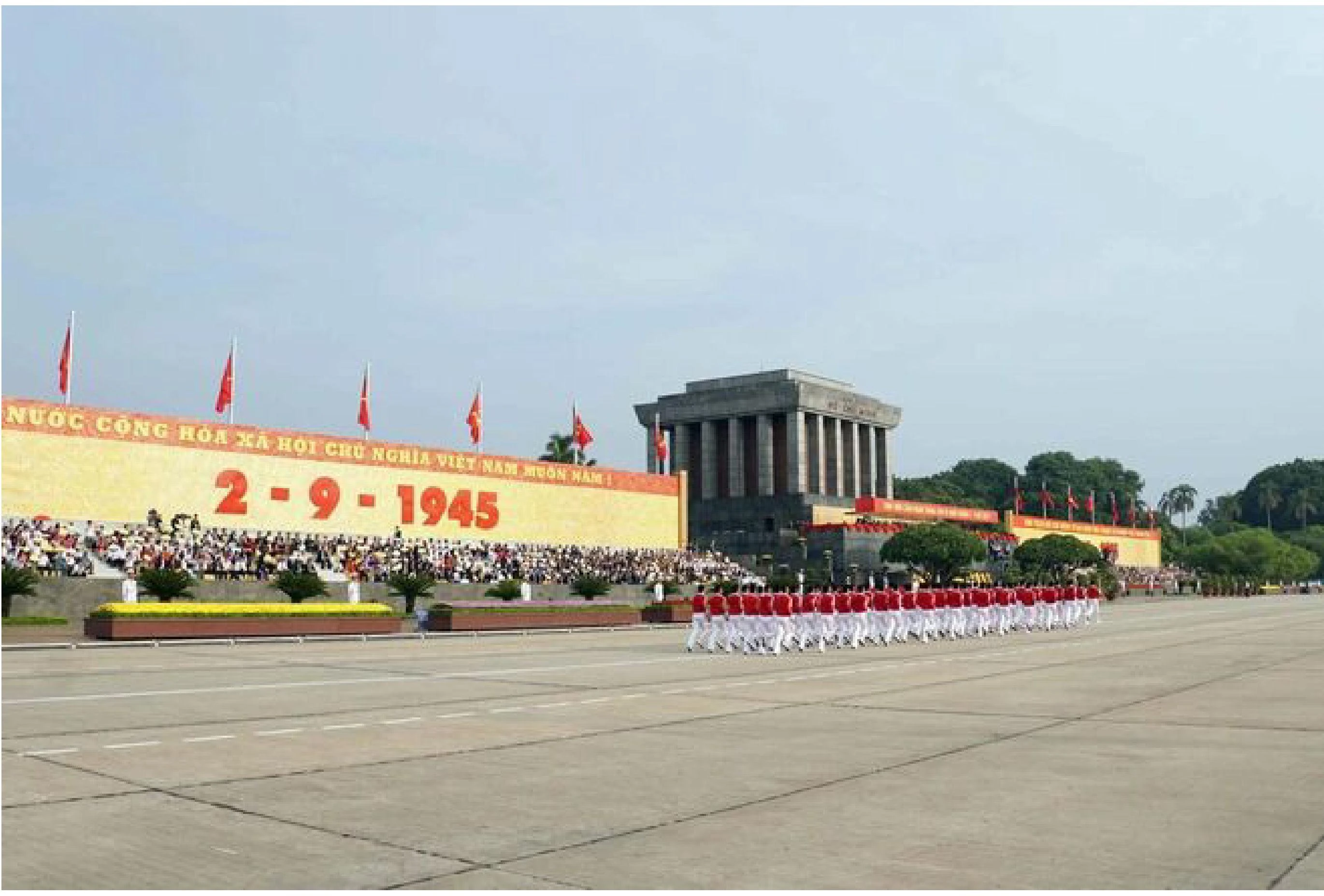 La plaza de Ba Dinh. (Fotografía: dantri.com.vn)