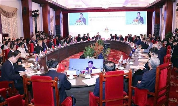 Panorama de la reunión. (Fotografía: VNA)