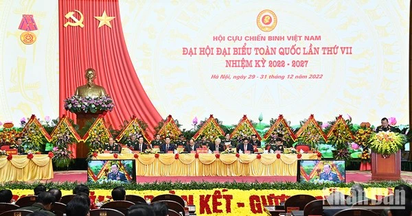 [Foto] Dirigente partidista de Vietnam asiste a Congreso Nacional de Asociación de Veteranos